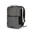 Two Wheel Gear Grey Inverter Pannier Backpack with rain cover front view